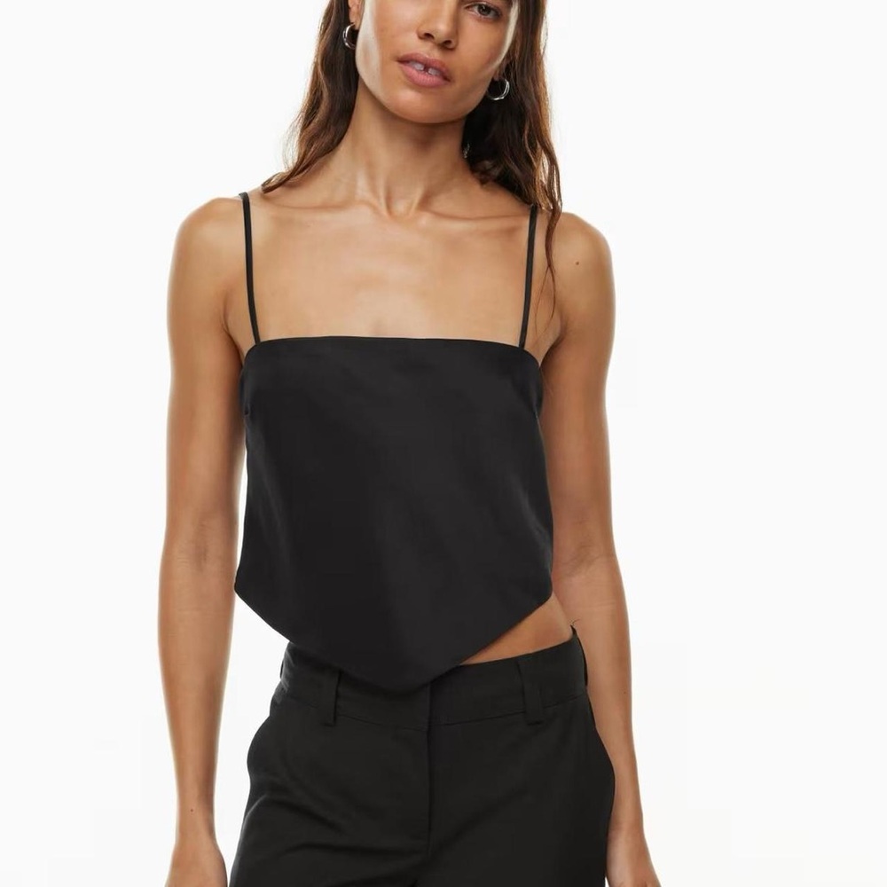 Aritzia Black Camisole Top